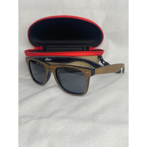 Bass Other - Bass Classic Woodies Sunglasses Brown Wood Panel Floating OSFM Unisex Mod0817
